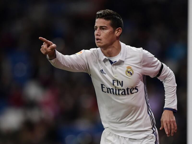 لاعب الوسط المهاجم الكولومبي خاميس رودريغيز: من موناكو إلى ريال مدريد عام 2014 مقابل 79.8 مليون يورو.