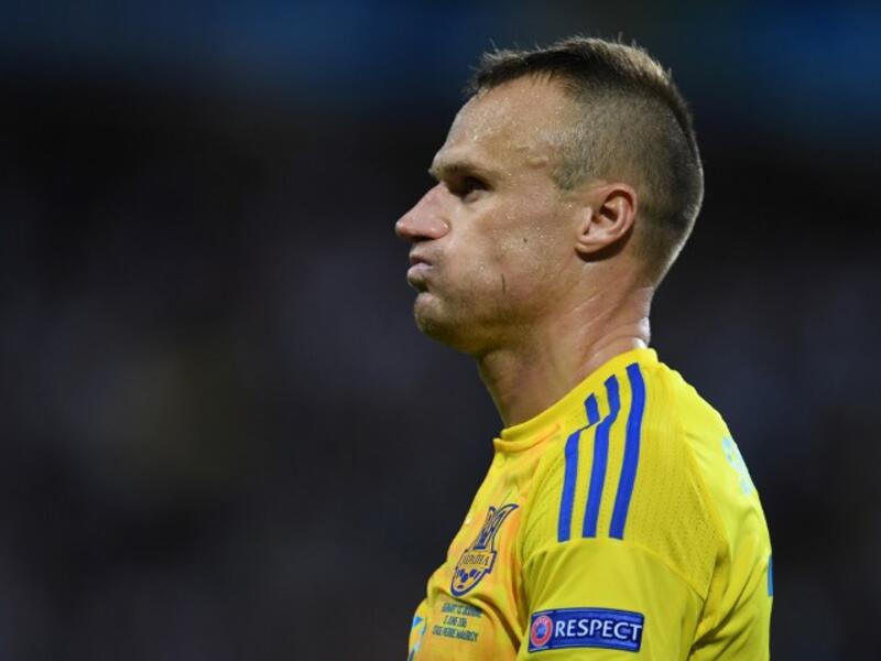 المدافع الأوكراني فياتيسلاف شيفتشوك