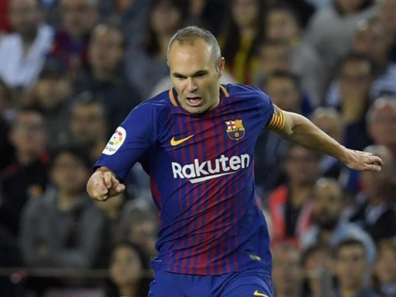 المركز التاسع: لاعب الوسط الإسباني أندريس إنييستا (برشلونة) بـ 30 لقباً.