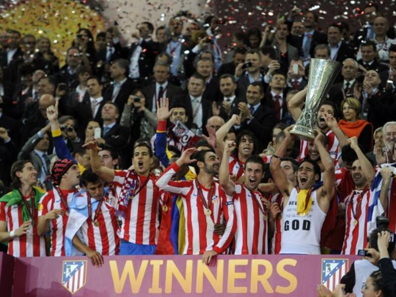 أتلتيكو مدريد الإسباني: فاز باللقب مرتين عامي 2010 و 2012.