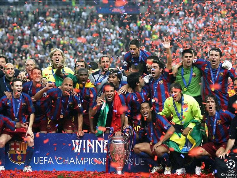 آرسنال 1-2 برشلونة (نهائي 2006): تقدم الإنجليز رغم النقص العددي بعد طرد الحارس ينس ليمان بهدف لسول كامبل، لكن دخول هنريك لارسون مكن البارسا من قلب النتيجة بهدفين من صنعه عن طريق جوليانو بيليتي وسامويل إيتو ليظفر الكتالان باللقب. 