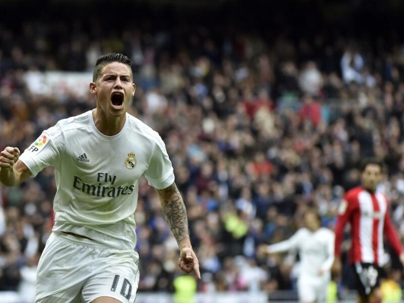 7- لاعب الوسط المهاجم الكولومبي خاميس رودريغيز: من موناكو إلى ريال مدريد مقابل 75 مليون يورو عام 2014.