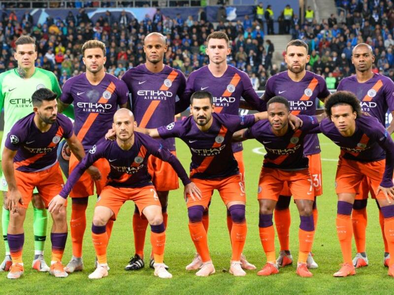 المركز الأول: مانشستر سيتي - 99 هدف
