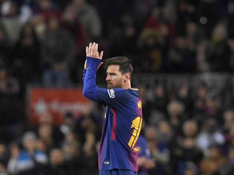 المركز الثاني: لاعب كرة القدم ليونيل ميسي (برشلونة)