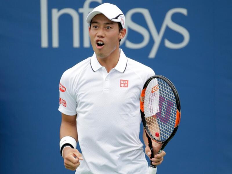 المركز الخامس: لاعب التنس الياباني كاي نيشيكوري - مجموع المداخيل: 33.5 مليون دولار منها 3.5 مليون دولار كجوائز جراء مشاركاته في البطولات.