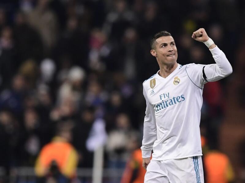 المركز الثالث: لاعب كرة القدم كريستيانو رونالدو (ريال مدريد)