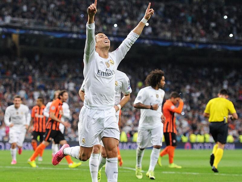 2015-2016: مباراة ريال مدريد وشاختار دونيتسك (4-0) بتاريخ 15-9-2015.