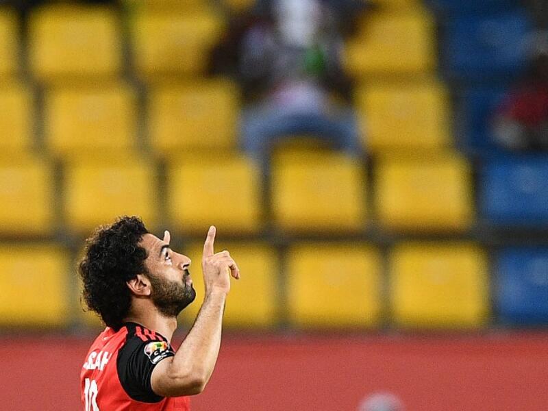  The Egypt international might have found himself on the losing side at the weekend, but he thoroughly enjoyed United's elimination to Sevilla 