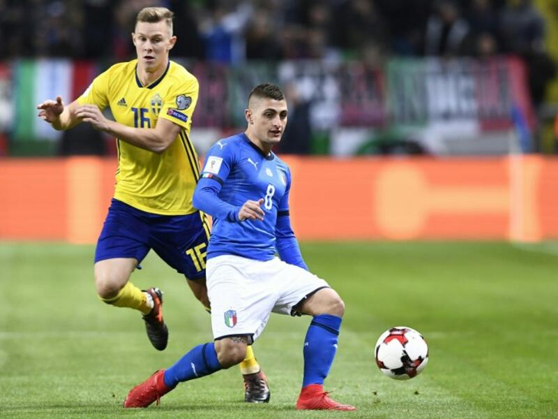 لاعب الوسط الإيطالي ماركو فيراتي