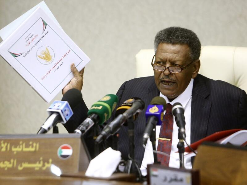 Sudanese President Omar Hassan al-Bashir named his first vice president and long-time ally Hassan Saleh to the newly created post of prime minister. (AFP/File)