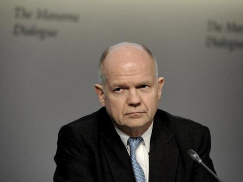 UK Foreign secretary, William Hague attends the 9th International Institute for Strategic Studies (IISS) Regional Security Summit in the Bahraini capital, Manama. [AFP]