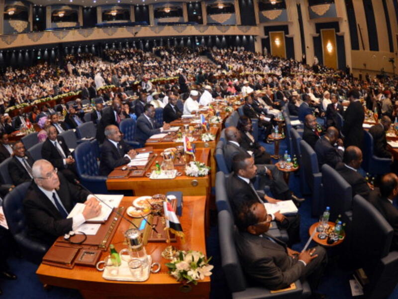 The two-day summit  in the Capital Kuwait city will discuss a number of economic and political issues that are of concern to the Arab and African countries. [YASSER AL-ZAYYAT/Getty Images]