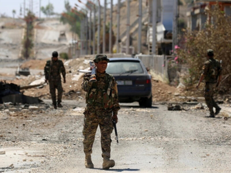 The Syrian Democratic Forces, backed by the US, won back Tabqa. (AFP)