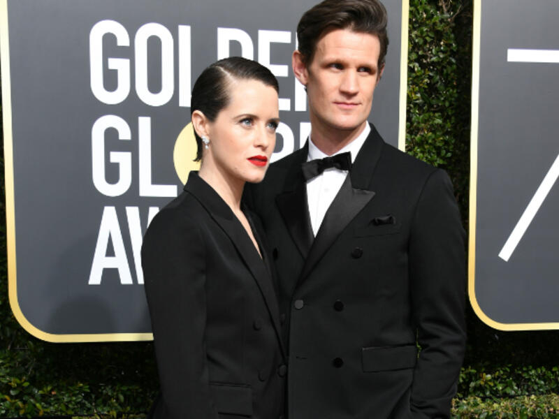 Producers admitted Tuesday that Matt Smith, Prince Philip on the hit Netflix drama, negotiated a better deal than Claire Foy because of his perceived higher profile. (Source: VALERIE MACON - AFP)