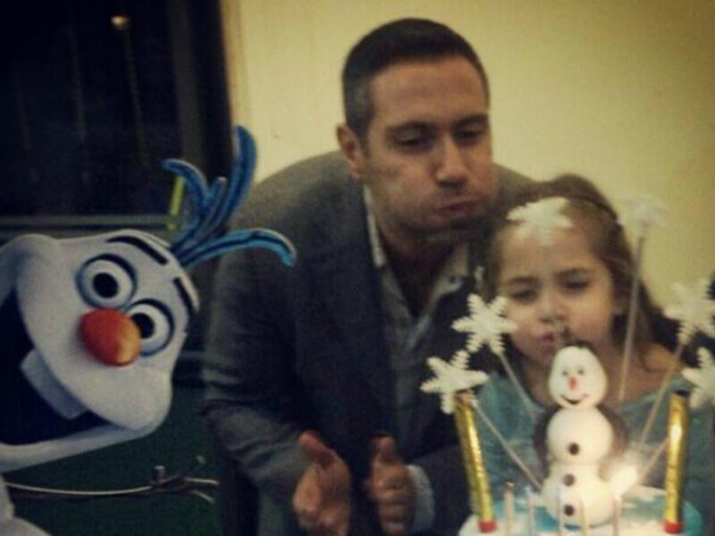 Tony does not seem to get enough from posting pictures with his daughter on his Instagram account