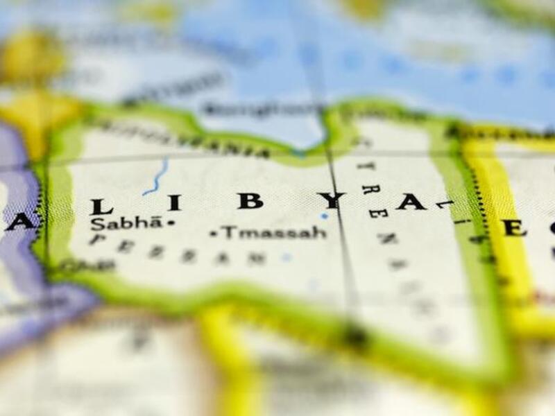 Libya on map (shutterstock/Marcio Jose Bastos Silva)