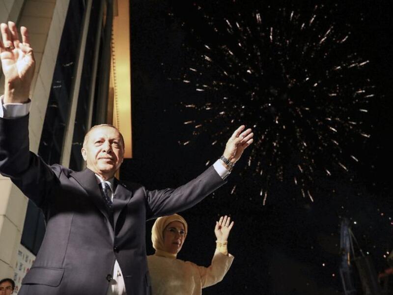 President Tayyip Erdogan will wield the greatest powers of any Turkish elected leader in half a century under the new constitition. (AFP Photo/KAYHAN OZER)