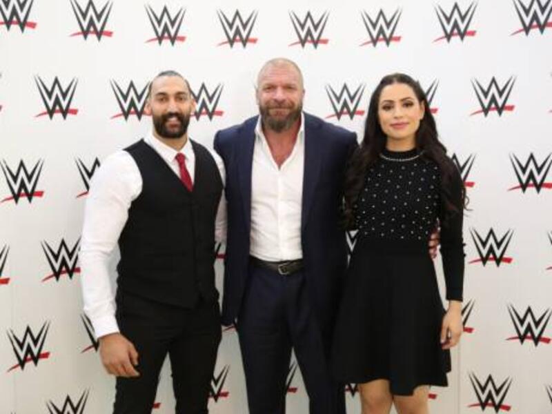 “It is an honour to sign with WWE and represent the Middle East,” said Al Ruwayeh in a statement.  /Courtesy WWE