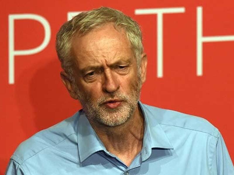 Jeremy Corbyn takes part in a Labour Party leadership hustings event in Warrington. (AFP/ File)