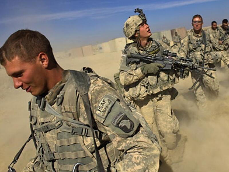 US and Isaf troops on the Pak-Afghan border. (AFP/ File Photo)