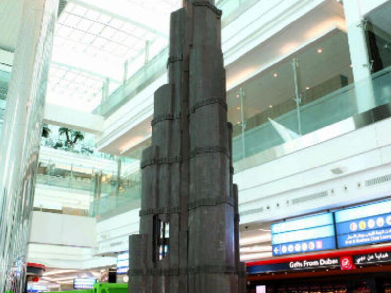 Dubai International has unveiled the world’s tallest structure in chocolate, a 44.2 feet tall model of the world’s tallest skyscraper, Burj Khalifa. Courtesy Dubai Airports. (worldrecordacademy.com)