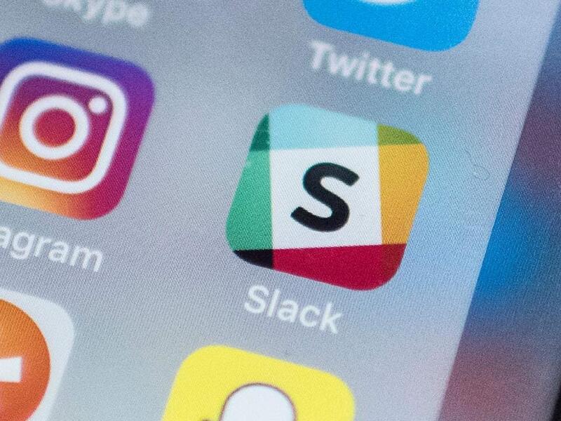 Slack, the office messaging app company has unveiled a new logo. (AFP/ File)