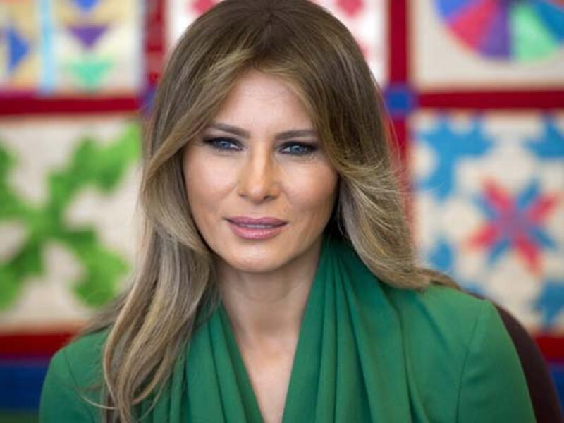 Melania Trump, America's Enigmatic First Lady. (AFP Photo)