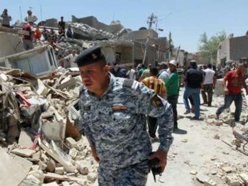 Update: At least 47 people are confirmed dead. (AFP/Sabah Arar)