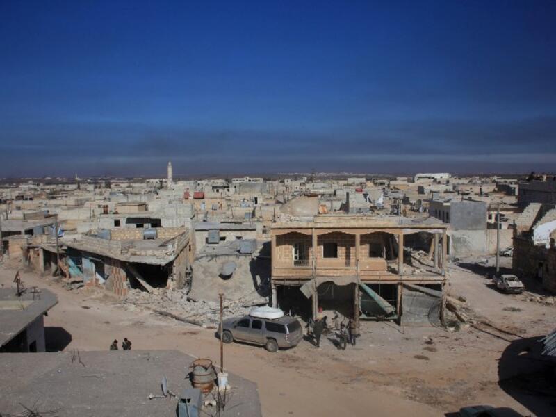 An aerial view of Aleppo. (AFP/File)