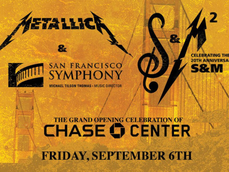 The concert also celebrates the opening of the Chase Center in San Francisco (Source: metallica / Twitter  )