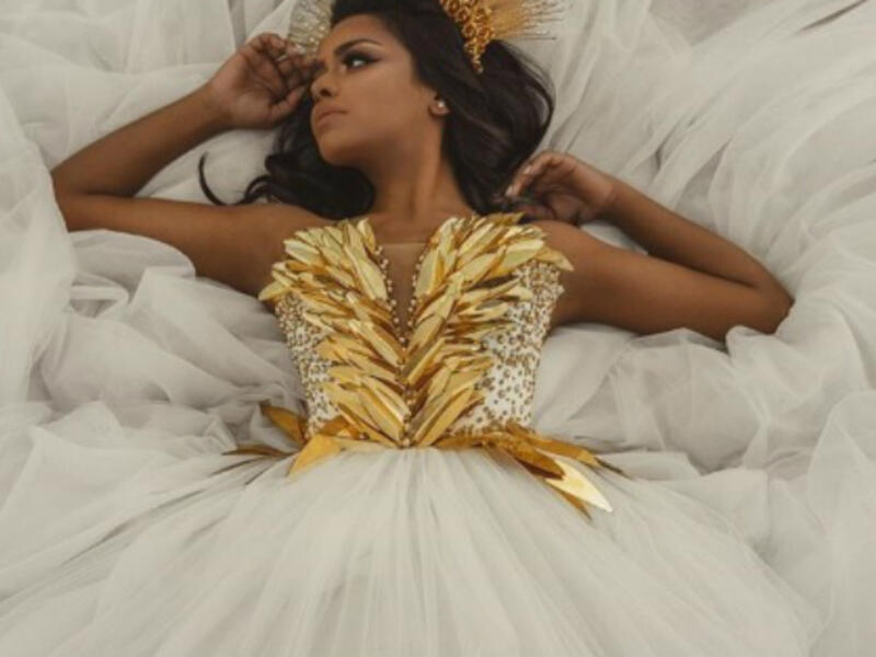 Asma Abulyazeid took things one step further in her latest photo shoot