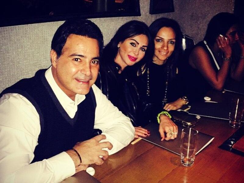 Assi Helani spends Mother's Day in London with his beautiful wife Colette and baby sis! (Image: Facebook)