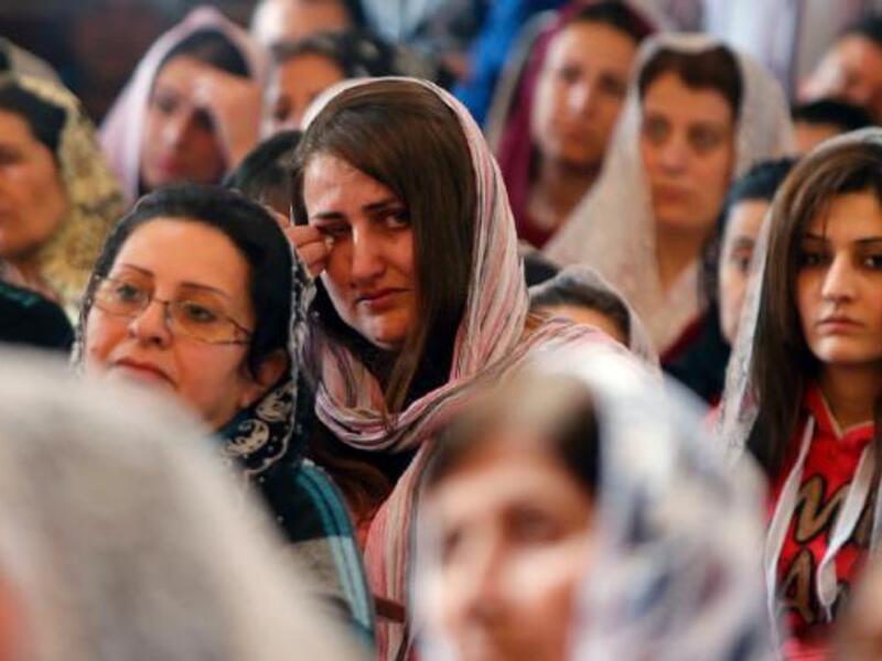 Around 140-150 Assyrians are believed to remain in captivity. (Al Bawaba/File)