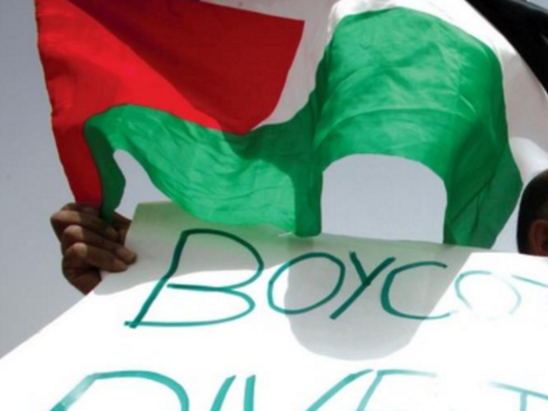 Government sources said such boycotts "undermined good community relations" with Israel and "fuelled anti-Semitism."  (AFP/File)