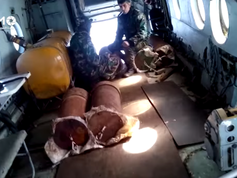 Barrel bombs hardly need an introduction. These clumsy, primitive explosives are little more than giant pipe bombs dropped from helicopters. Barrel bombs have garnered so much international attention that it seems the only person who doesn’t know what they are is the man using them, Bashar al-Assad, who has repeatedly denied their existence.