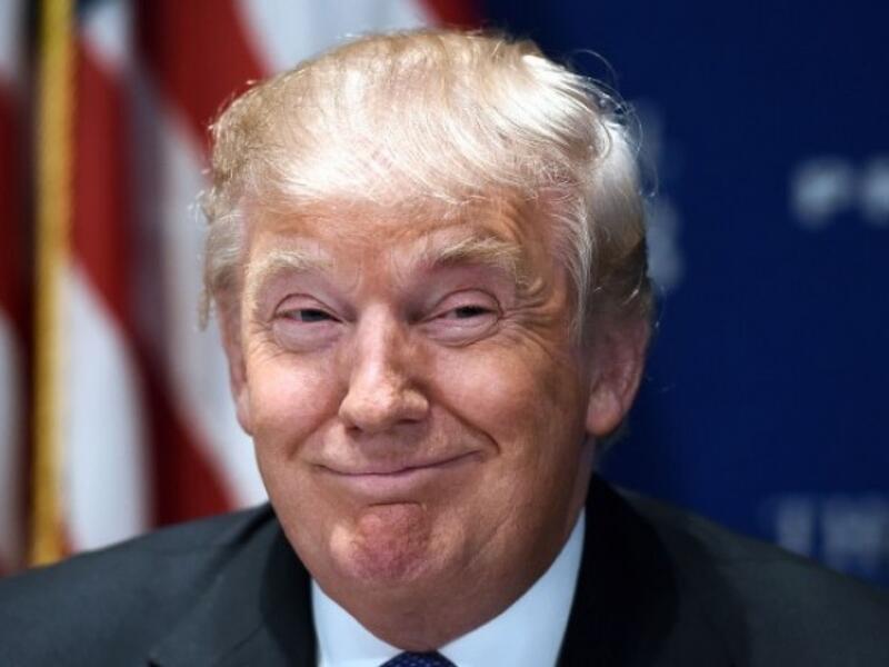 Donald Trump at a National Press Club luncheon in May. (AFP/Jewel Samad)