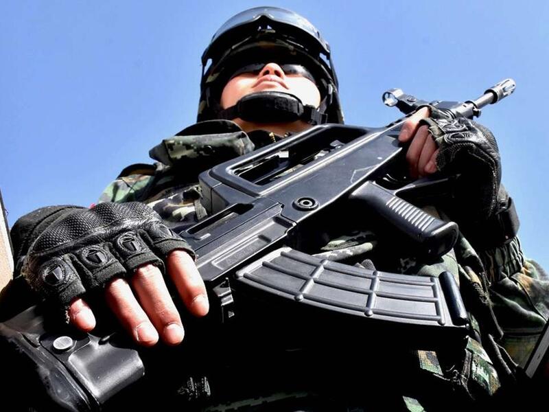 2016's increase in weapons sales was the first time a rise occurred after five consecutive years of decline (AFP/File)