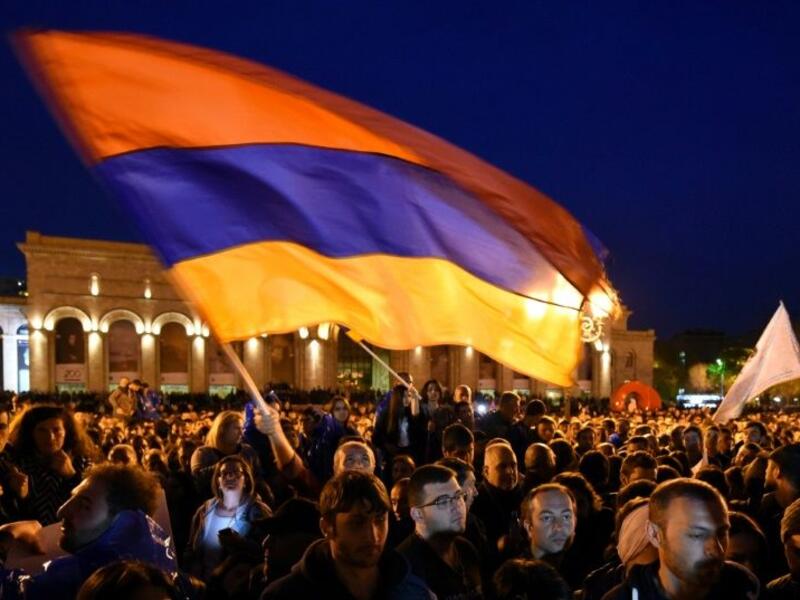 Thousands of people have taken to the streets in Armenia in recent days to protest the rule of Serzh Sarkisian who is now elected by the country's parliament as the next prime minister. The fact he has already served as president is making people more angry. (AFP/File Photo)	