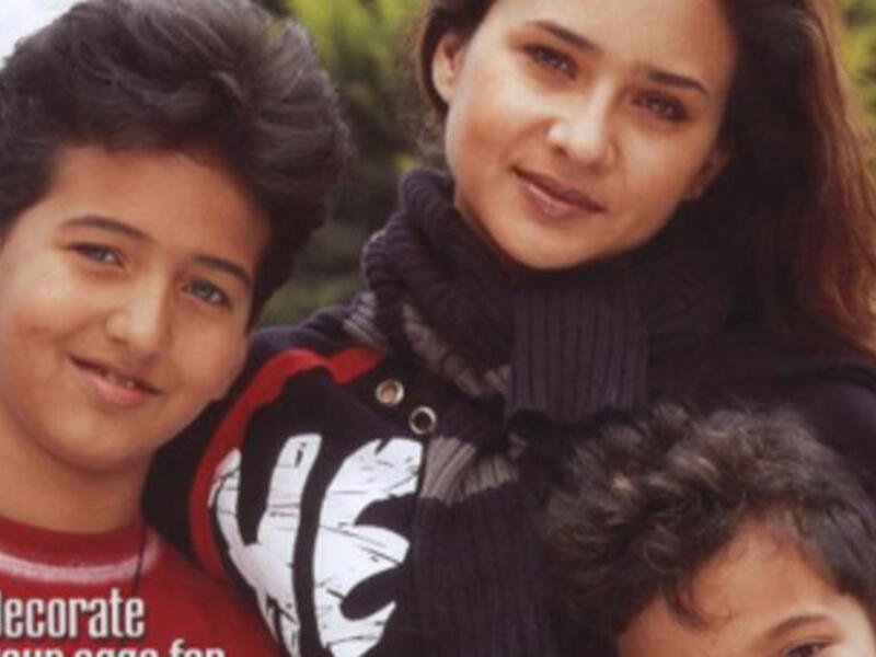 Nelly Kareem with children