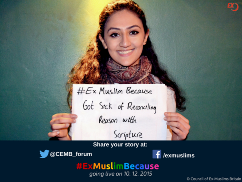 Many people are expressing their admiration for former Muslims telling of their experiences on Twitter, but others find the hashtag offensive.  (Twitter)