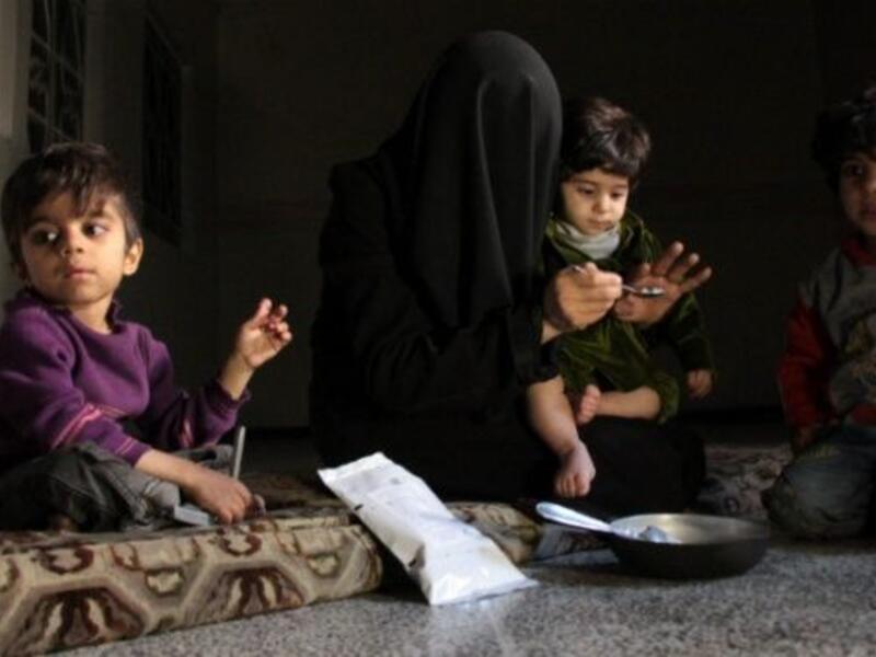 Syria and Russia escalated their airstrikes and shelling on the area last month, worsening the already dire humanitarian conditions (AFP/File)