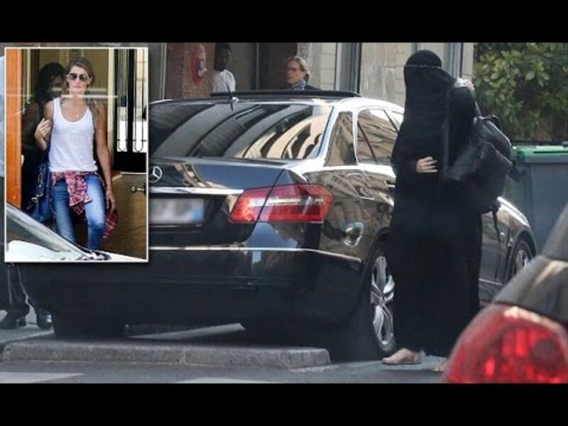 Gisele Bündchen allegedly dons a burqa to secretly visit Paris plastic surgeon 'for $11,000 eye and breast operation.' (Article.wn.com)