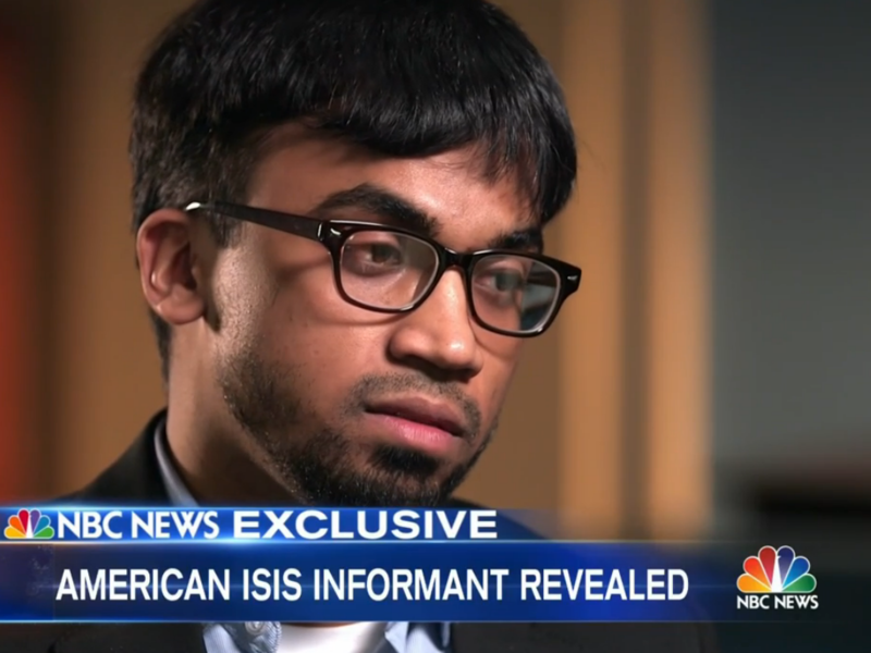 "Mo," a 27-year-old Columbia University graduate from Brooklyn who spent five months working with Daesh in Syria in 2014. 