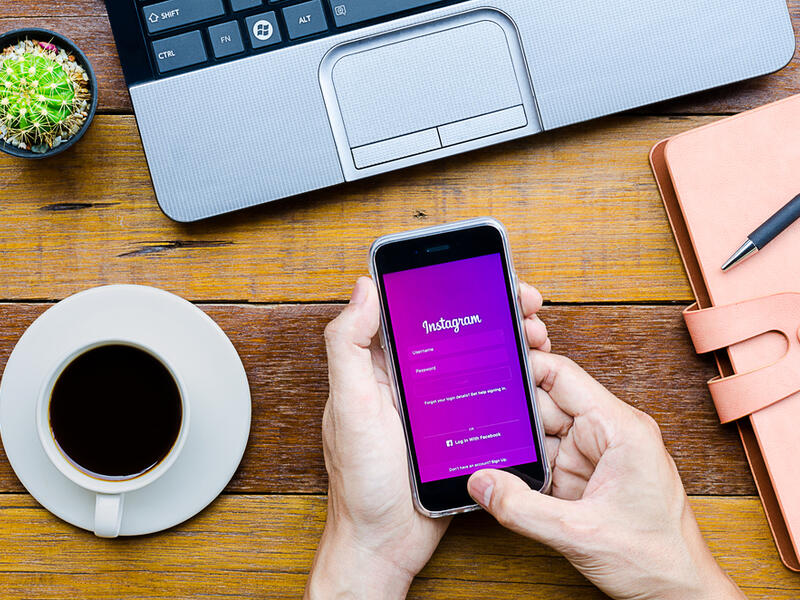 Instagram's latest story feature comes from Snapchat. (File)