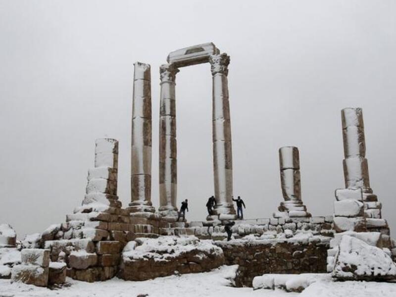 Economist warn that Jordan loses JD 100 million for every cancelled workday due to inclement weather. (File photo)