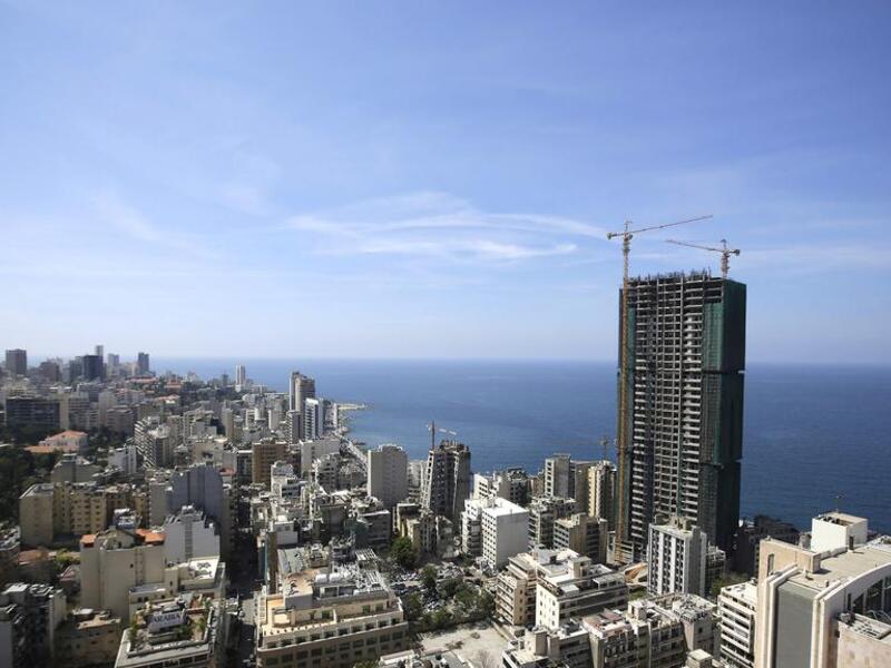 West Beirut seen from the Holiday Inn hotel in the Lebanese capital  (AFP/File Photo)	