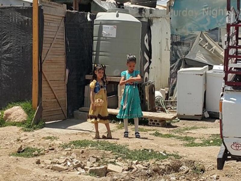 أطفال سوريون في مخيمات لبنان