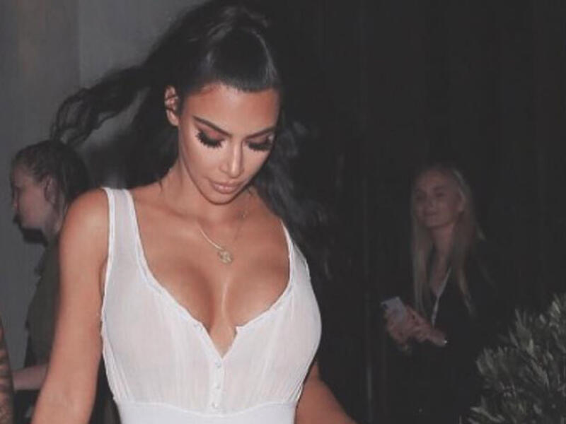She's never shy to flaunt her flawless figure  (Source: kimkardashian / Instagram ) 