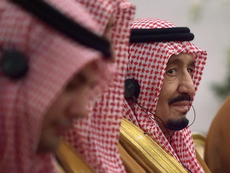 King Salman has sacked key officials, including the head of the army embroiled in Yemen's conflict. He's also scrapped cuts made last year to state employees' pay, prompted by oil revenue falls. (AFP/ File)