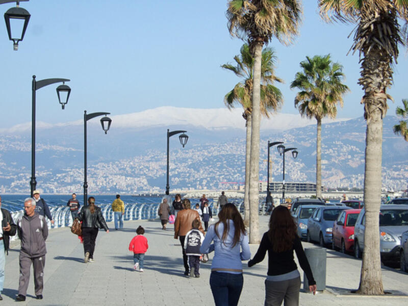 Around 220,000 Jordanians used to come to Lebanon by land but stopped visiting the country when the borders closed following the war in Syria. (File photo) 